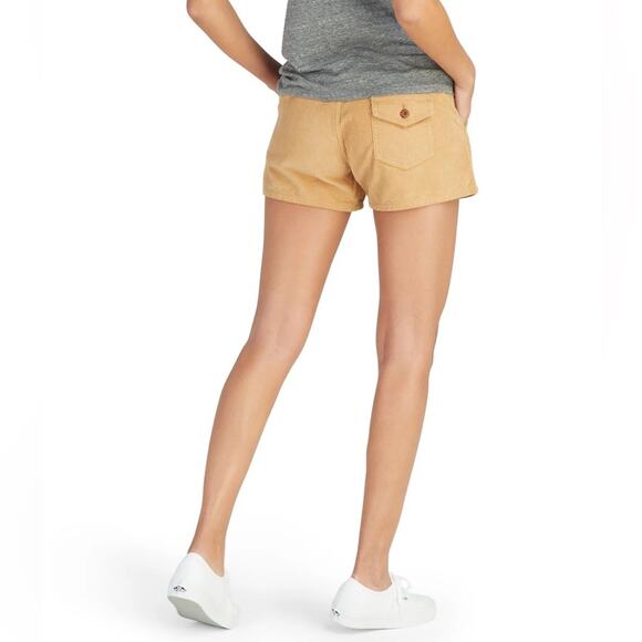 Birdwell Women's Classic Corduroy Shorts Mid Rise Red Size 12 Outdoor Gorpcore - Picture 3 of 15